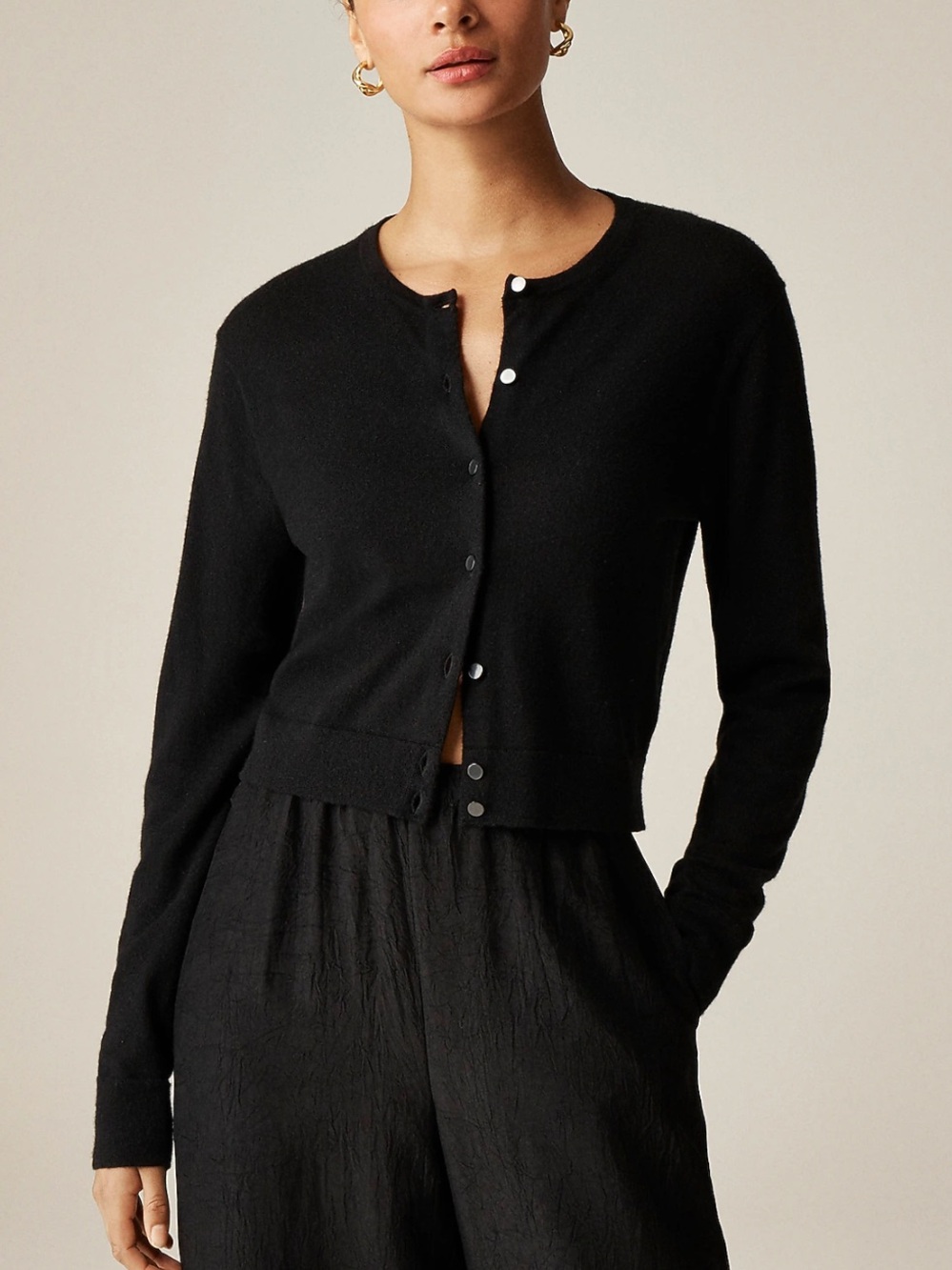 J. Crew cashmere featherweight cardigan